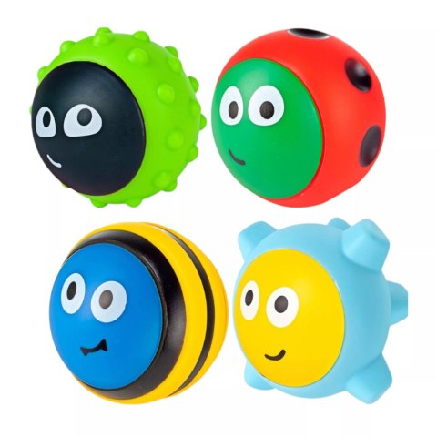 Gumowe piłki piłeczki sensoryczne owady A008