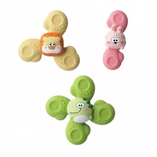 Sensoryczne spinnery z przyssawkami rozwój zabawa stymulacja