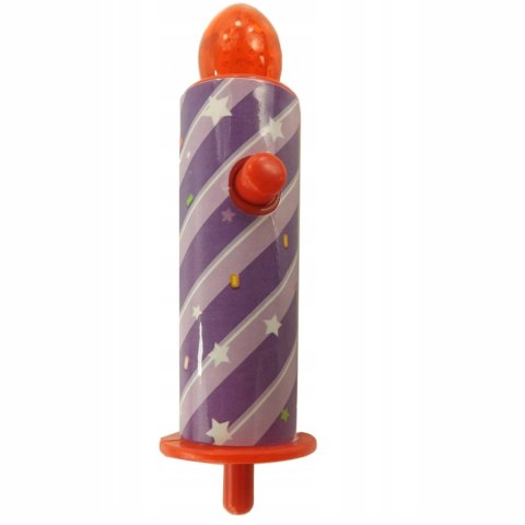 Tort urodzinowy do krojenia na rzepy świeczka WD-I58N