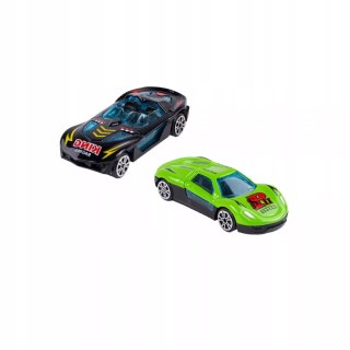 Laweta TIR 2w1 z Wyrzutnią Aut i Torem 125 cm + 2 Autka Wyścigowe