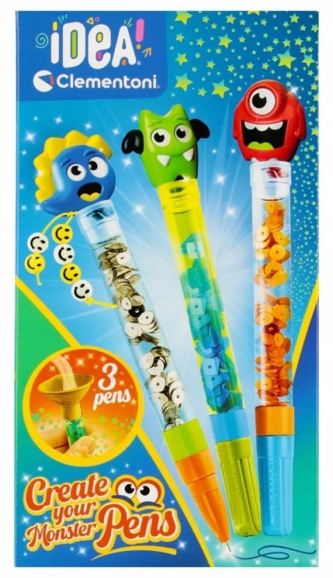 Clementoni zestaw kreatywny Pen Creator mini fabryka długopisów Monster
