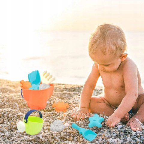 Duży zestaw do piasku słonik foremki konewka 273P