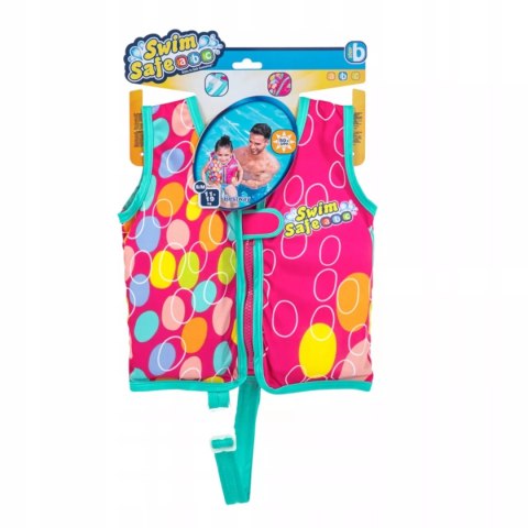 Kamizelka do nauki pływania pianka rozmiar S/M Różowy Bestway 32176R