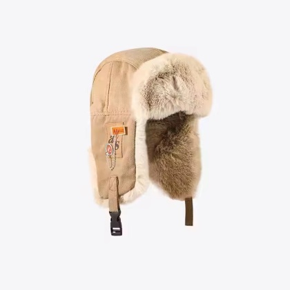 Bomber Hat Men Women Thick Warm Russian Ushanka Fur Hat Fashion Male Female Winter Hat Black Grey Earflap Ski Russian Cap