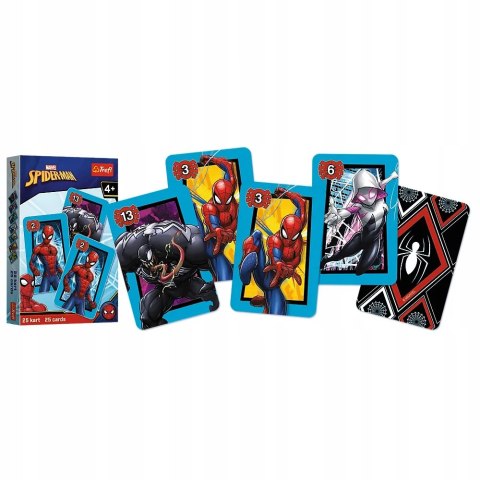 5 x Karty Piotruś Spiderman Disney Marvel +4 Trefl 08498