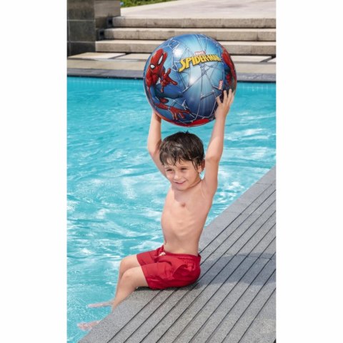 Bestway Piłka plażowa dmuchana Spiderman 51 cm 98002