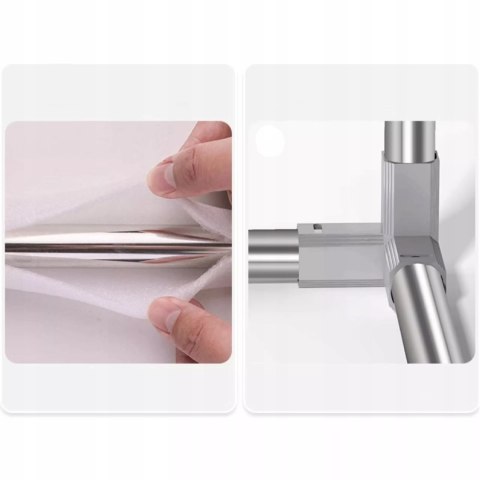 Kojec dla dzieci 126x126 cm suchy basen plac zabaw ogrodowy szary