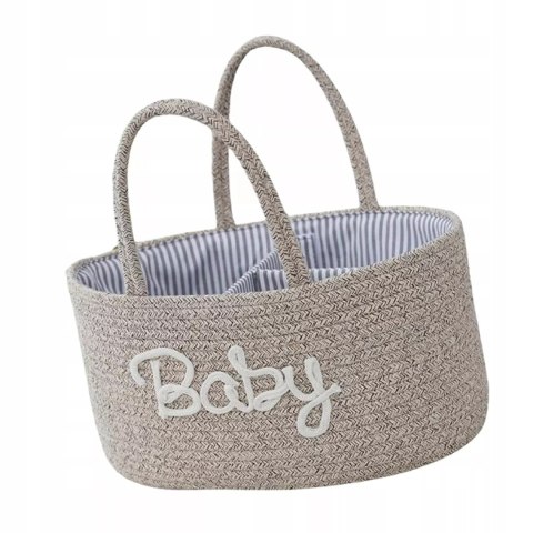 Organizer na pieluszki dla mamy torba na akcesoria niemowlaka beżowa